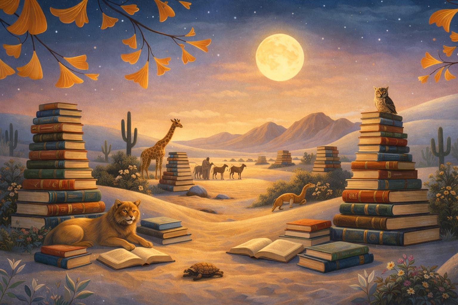 A magical world of stories